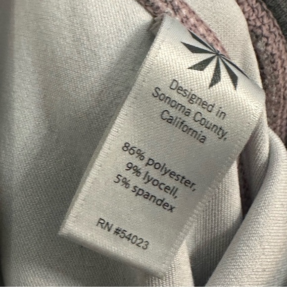 Athleta Gray Stretch Jogger Pants‎ with Ankle Zippers Women’s Medium - Picture 8 of 12